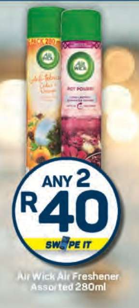 Air Wick Air Freshener Assorted 280ml