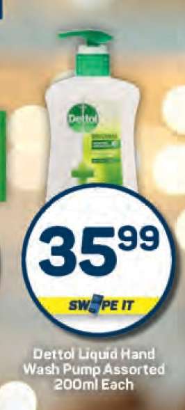 Dettol Liquid Hand Wash Pump Assorted-200ml Each