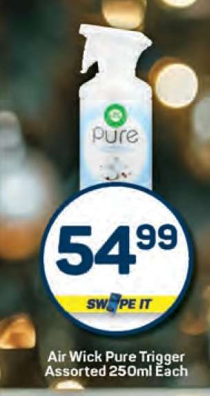 Air Wick Pure Trigger Assorted 250ml Each