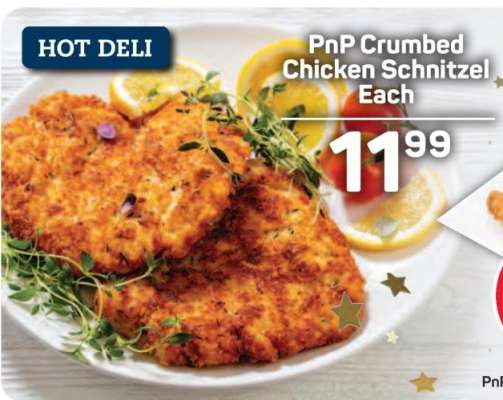 PnP Crumbed Chicken Schnitzel Each