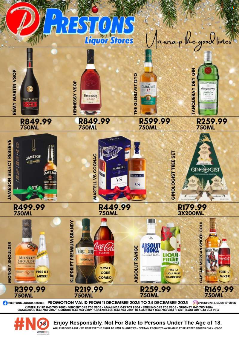 Prestons Liquor Stores catalogue  - 11/12/2025 - 24/12/2025.