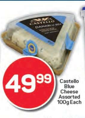 Castello Blue Cheese Assorted 100g Each