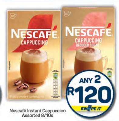 Nescafé Instant Cappuccino Assorted 8/10s