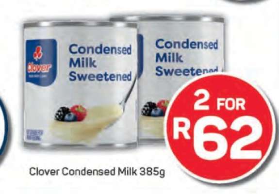 Clover Condensed Milk 385g