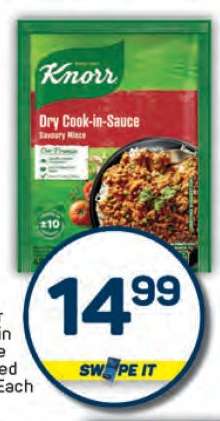Knorr Dry Cook-in-Sauce Savoury Mince