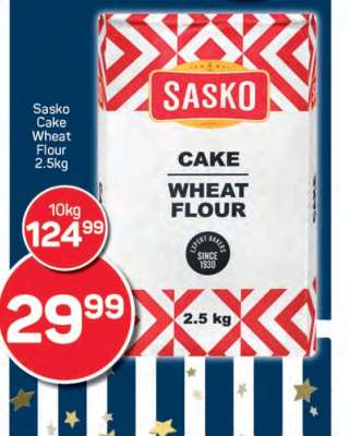 Sasko Cake Wheat Flour 2.5kg