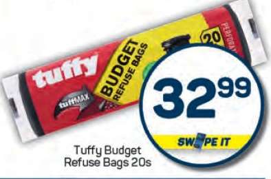 Tuffy Budget Refuse Bags 20s