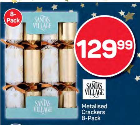 Metalised Crackers 8-Pack