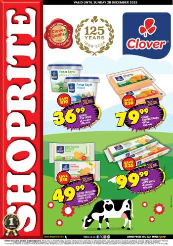 Shoprite catalogue  - 08/12/2025 - 28/12/2025.