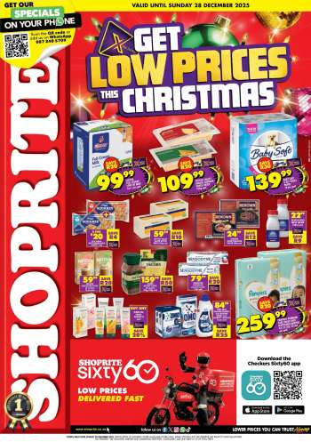Shoprite catalogue  - 12/12/2025 - 28/12/2025.