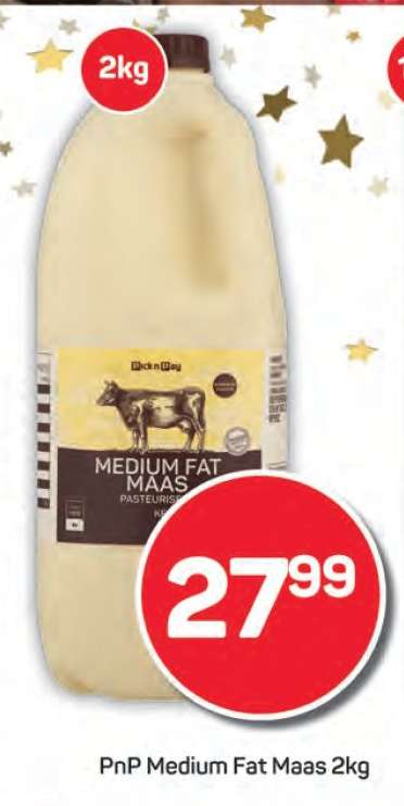 PnP Medium Fat Maas 2kg