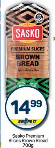Sasko Premium Slices Brown Bread