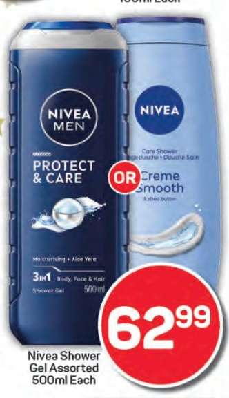 Nivea Shower Gel Assorted