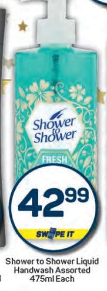Shower to Shower Liquid Handwash Assorted