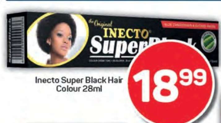Inecto Super Black Hair Colour 28ml