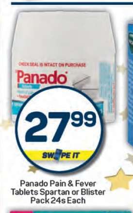 Panado Pain & Fever Tablets