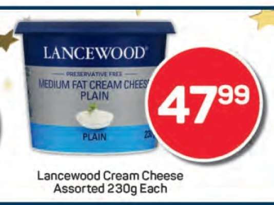 Lancewood Cream Cheese