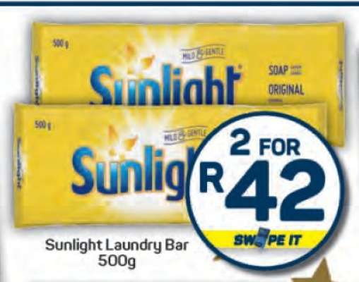 Sunlight Laundry Bar 500g