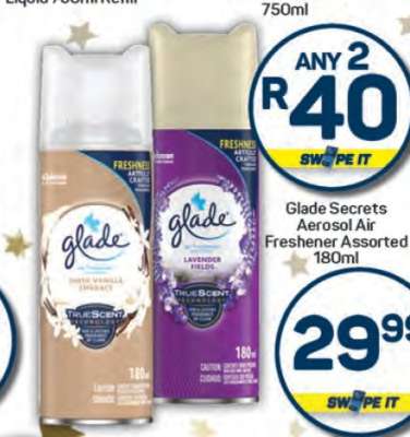 Glade Secrets Aerosol Air Freshener Assorted