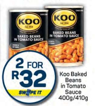 Koo Baked Beans in Tomato Sauce