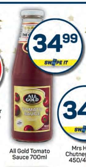 All Gold Tomato Sauce-700ml