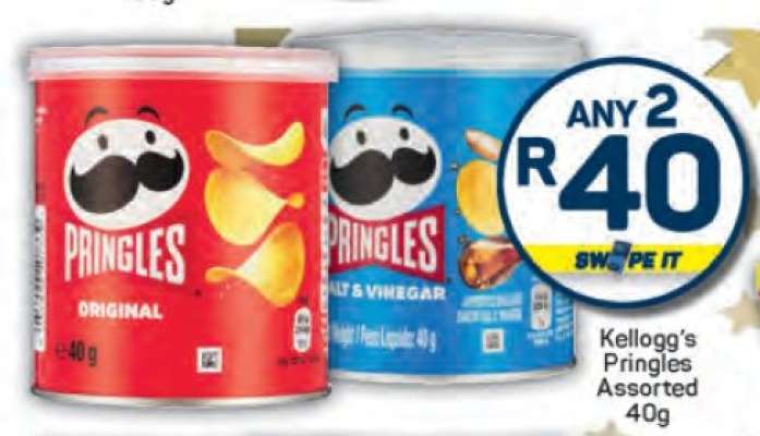 Kellogg's Pringles Assorted 40g
