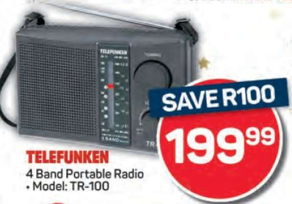 Telefunken 4-Band Portable Radio