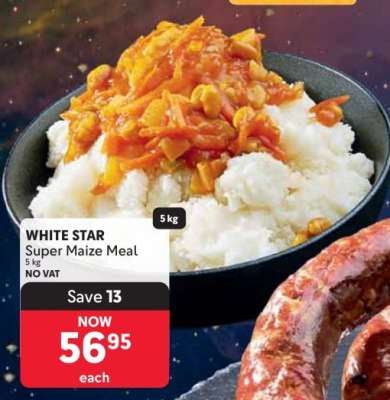 WHITE STAR SUPER MAIZE MEAL