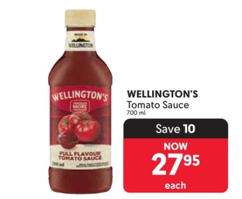 Wellington's Tomato Sauce