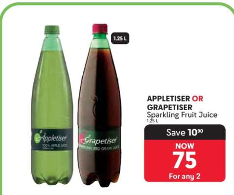 Appletiser or Grapetiser