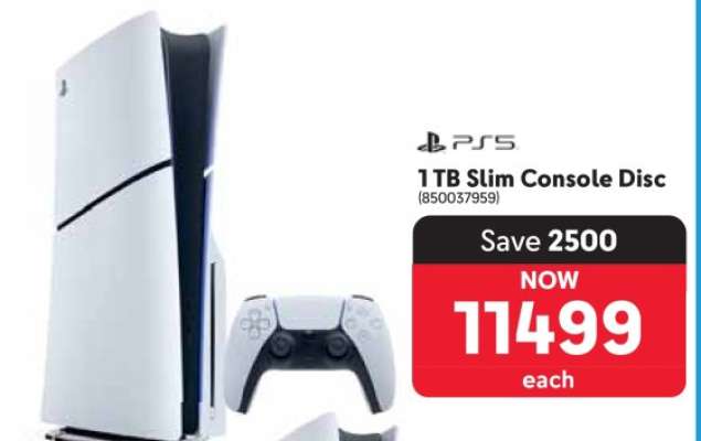 PS5 1 TB Slim Console Disc