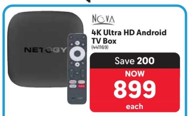 4K Ultra HD Android TV Box