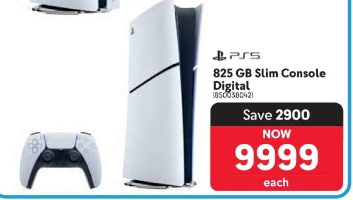 PS5 825 GB Slim Console Digital