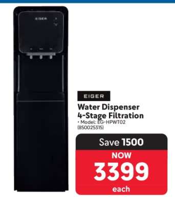 Eiger Water Dispenser 4-Stage Filtration