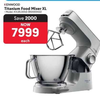 KENWOOD Titanium Food Mixer XL