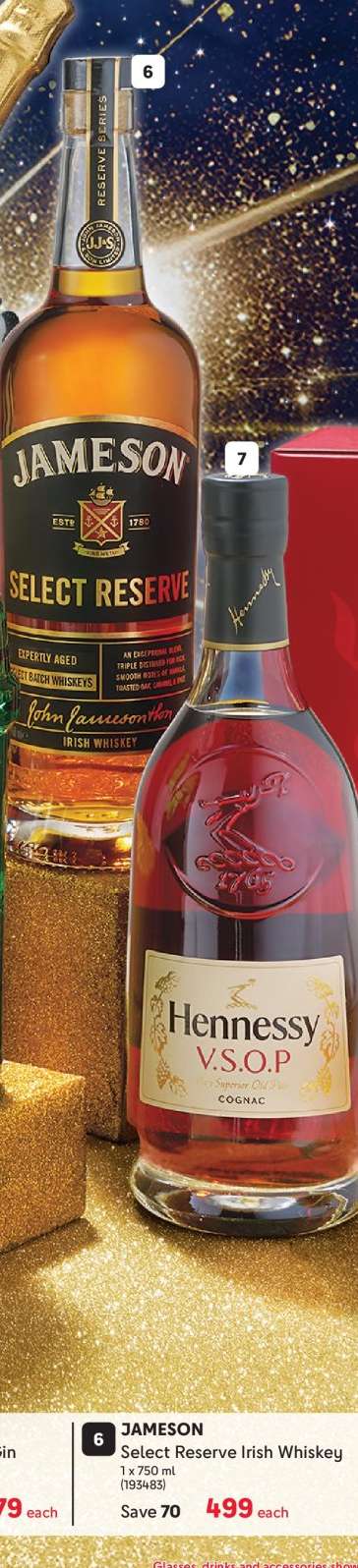 Jameson Select Reserve Irish Whiskey