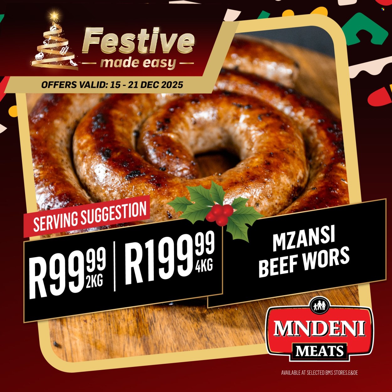 Mndeni Meats specials - 15/12/2025 - 21/12/2025. Page 7