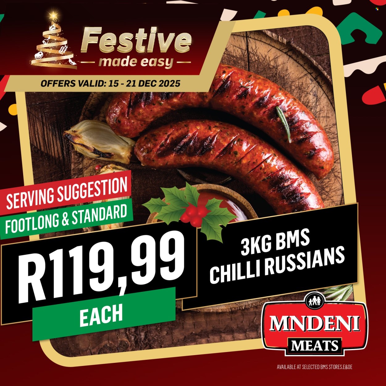 Mndeni Meats specials - 15/12/2025 - 21/12/2025. Page 8