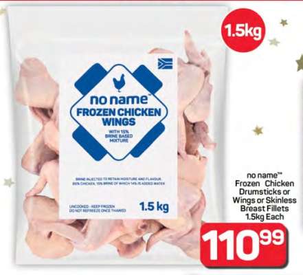 no name Frozen Chicken Wings