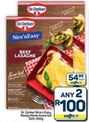 Dr. Oetker Nice 'n Easy Beef Lasagne