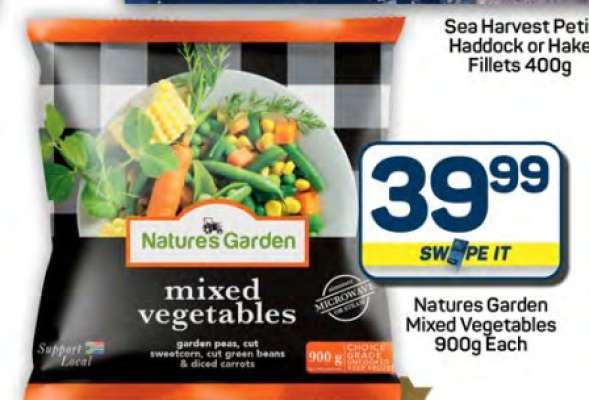 Natures Garden Mixed Vegetables