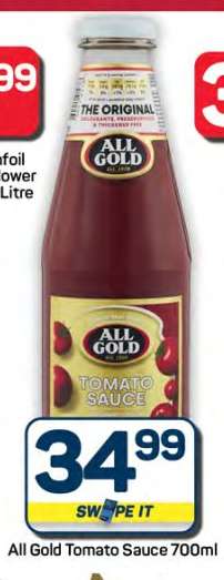 All Gold Tomato Sauce-700ml