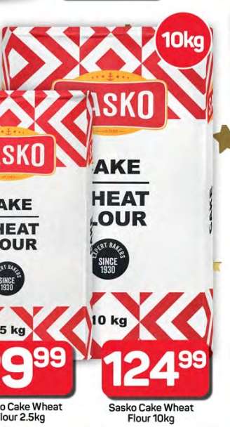 Sasko Cake Wheat Flour 10kg