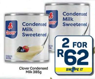 Clover Condensed Milk 385g