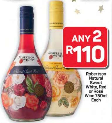 Robertson Natural Sweet Wine