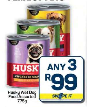 Husky Wet Dog Food Assorted