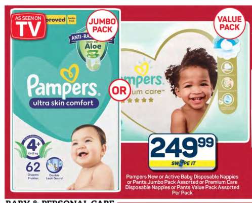 Pampers Nappies