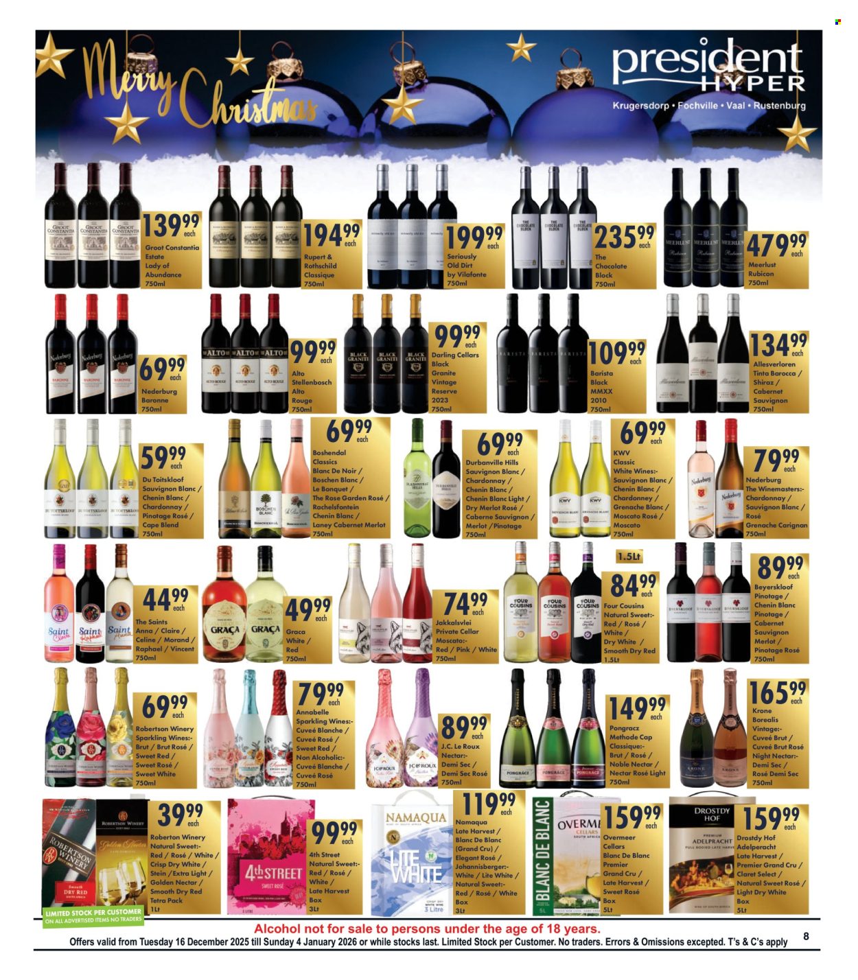 President Hyper specials - 16/12/2025 - 04/01/2026. Page 8