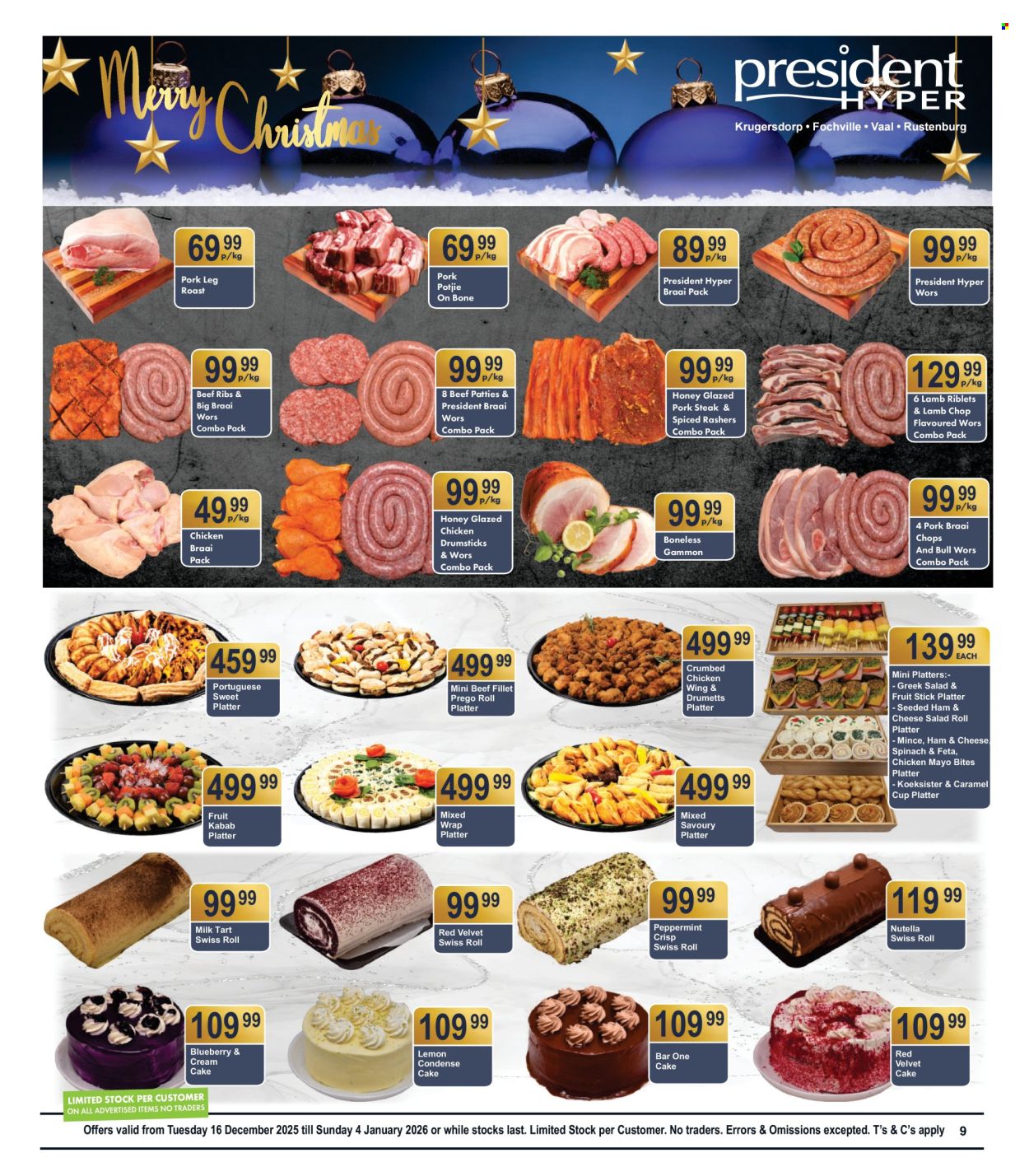 President Hyper specials - 16/12/2025 - 04/01/2026. Page 9