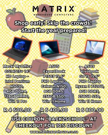 Matrix Warehouse catalogue .